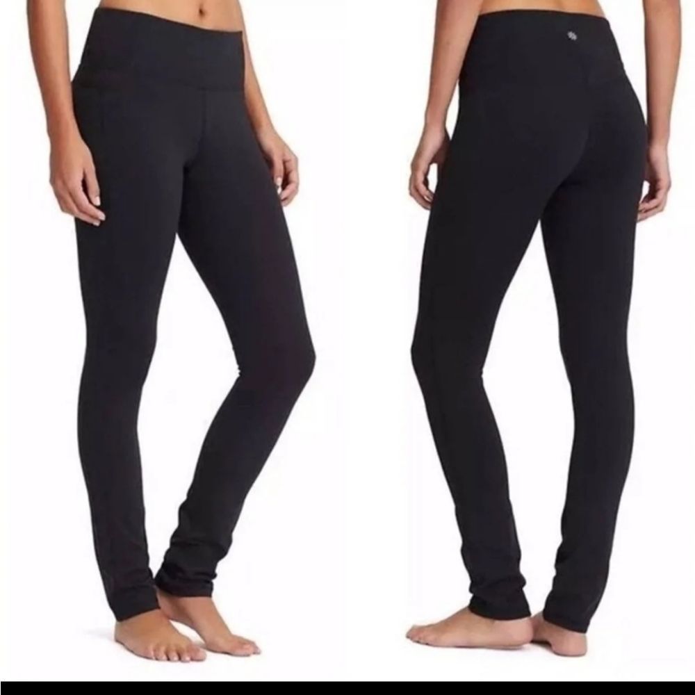 Athleta‎ Skinny Up Black Leggings Pants SZ XXS